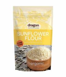 Faina de seminte de floarea soarelui fara gluten, eco-bio, 200 g, Dragon Superfood