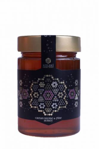 Miere cretana de cimbrisor si pin 460g - SMARI