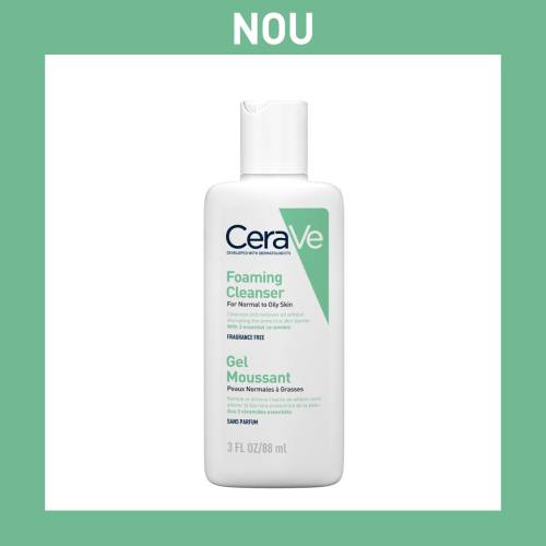 CeraVe Gel de Curatare Spumant 88ml – Ten normal si gras, cu ceramide