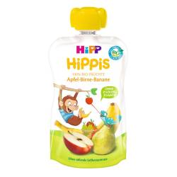 HIPPIS ECO piure fructe mar, para, banana x100g