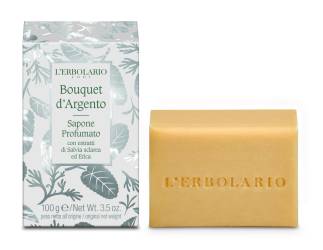 L'Erbolario Sapun parfumat Silver Bouquet, 100g