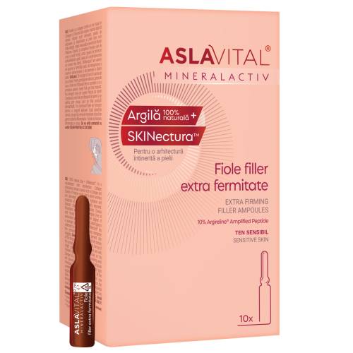 Fiole filler Extra Fermitate MineralActiv, 10 x 2ml, Aslavital