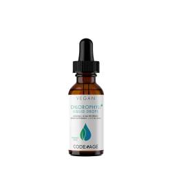 Code Age Chlorophyll Liquid Drops, Clorofila Lichida - Aroma Menta, 60 ml, GNC