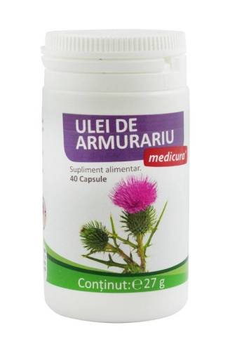 Ulei de Armurariu, 40 capsule, Medicura