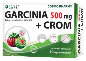 GARCINIA 500 mg + CROM 30 capsule, Cosmo Pharm
