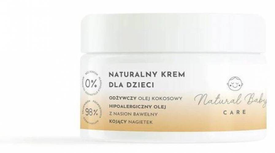 CREMA DE FATA NATURALA PENTRU BEBELUSI 50ML - NATURAL BABY CARE