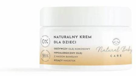 CREMA DE FATA NATURALA PENTRU BEBELUSI 50ML - NATURAL BABY CARE