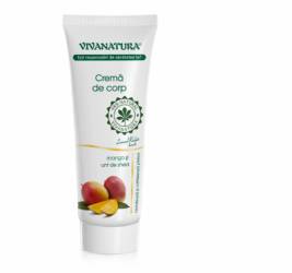 Crema de corp cu mango si unt de shea, eco-bio, 250 ml, VivaNatura