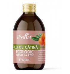 Ulei de catina presat la rece, eco-bio, 100 ml, Pronat