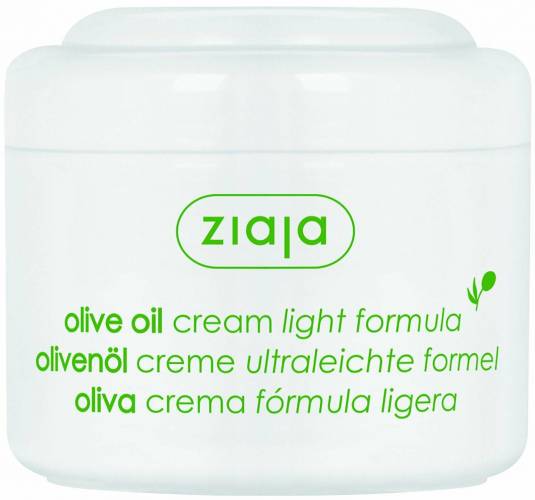 Crema cu ulei de masline formula light, Natural Olive, 100ml, - Ziaja