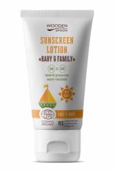 Lotiune protectie solara, SPF 30, eco-bio, 150 ml, Wooden Spoon