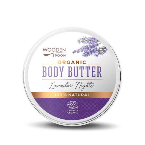 Unt de corp, Lavender Nights, eco-bio, 100 ml, Wooden Spoon
