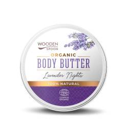 Unt de corp, Lavender Nights, eco-bio, 100 ml, Wooden Spoon