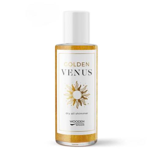 Ulei uscat stralucitor, Golden Venus, 100 ml, Wooden Spoon