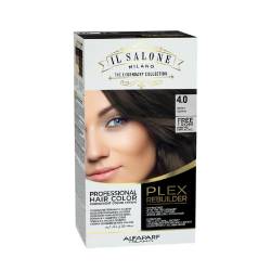 Vopsea permanenta Il Salone Plex Rebuilder Nr. 4.0 Brown, 100ml, Alfaparf