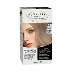 Vopsea permanenta Il Salone Plex Rebuilder Nr. 8.0 Light Blonde, 100ml, Alfaparf