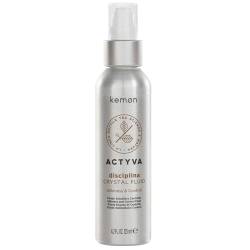 Tratament de par pentru netezire Disciplina Crystal Fluid, 125ml, Kemon