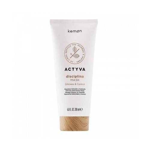 Masca de par pentru netezire Disciplina, 200ml, Kemon