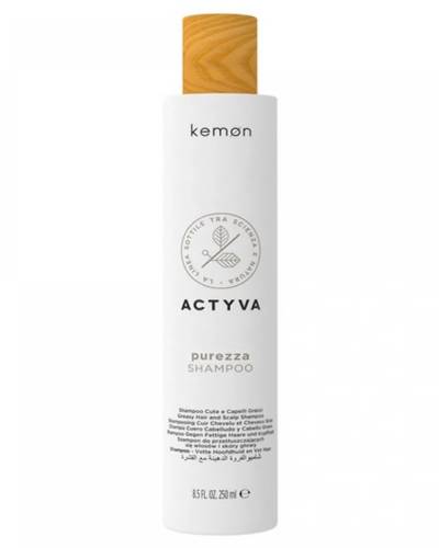 Sampon purificator anti-matreata Actyva Purezza, 250ml, Kemon