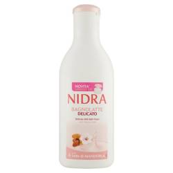 Gel de dus si spuma de baie cu lapte de migdale delicat, 750ml, Nidra