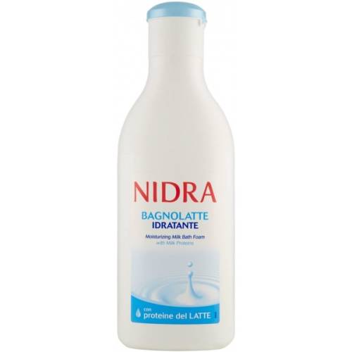 Gel de dus si spuma de baie cu proteine din lapte hidratant, 750ml, Nidra