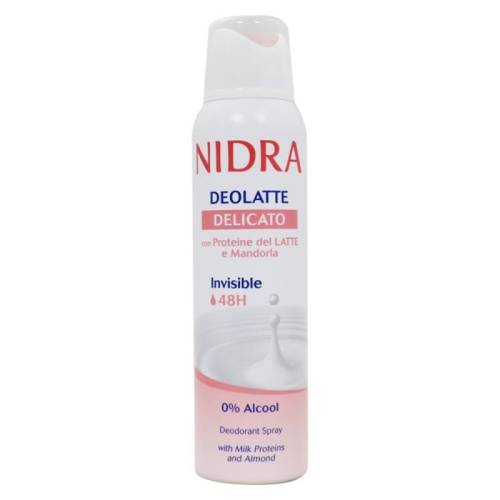 Deodorant spray cu lapte si migdale, 150ml, Nidra