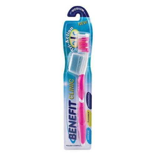 Periuta de dinti Tri-Action Medium, 1 bucata, Benefit