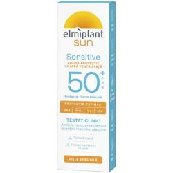 Crema protectie solara pentru ten sensibil SPF50+, 50ml, Elmiplant