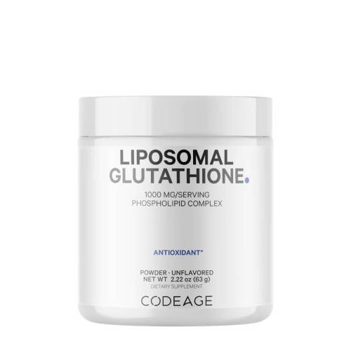 Codeage Liposomal Glutathione, Glutation Lipozomal Pudra 1000 Mg, 63 g, GNC