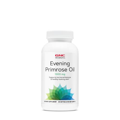 Womens Evening Primrose Oil - Ulei de Luminita Noptii, 1300 mg, 30 capsule, GNC