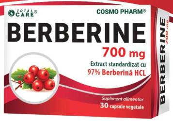 Berberine, 700 mg, 30 capsule, Cosmo Pharm