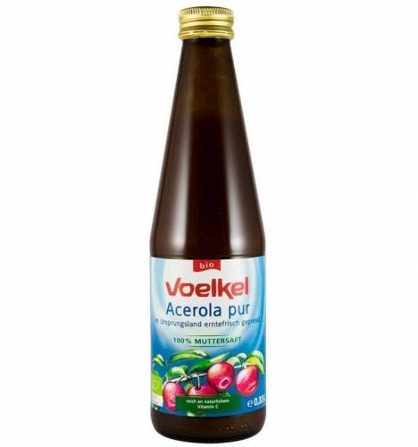 Suc pur de acerola - eco-bio 330ml - Voelkel