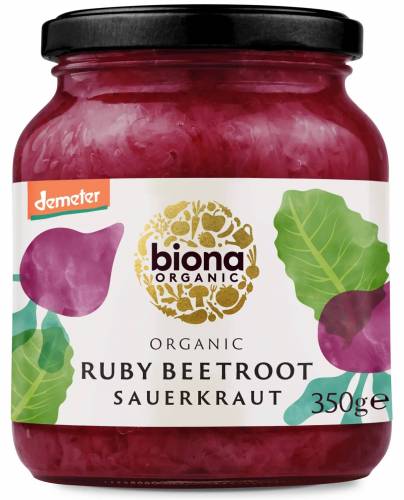 Varza murata cu sfecla rosie, eco-bio, 350g - Biona