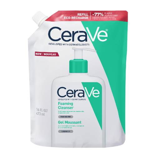 Rezerva Gel de curatare Spumant piele normal-grasa, 473 ml, CeraVe