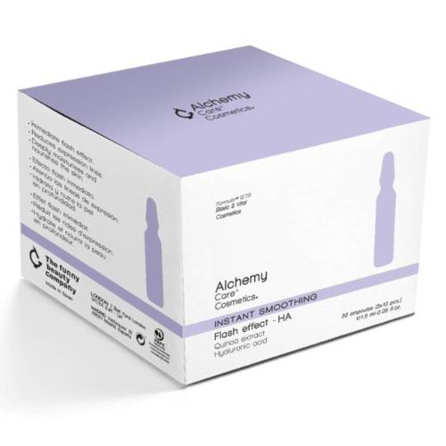 Fiole cu acid hialuronic Flash Effect, 30 x 1.5ml, Alchemy