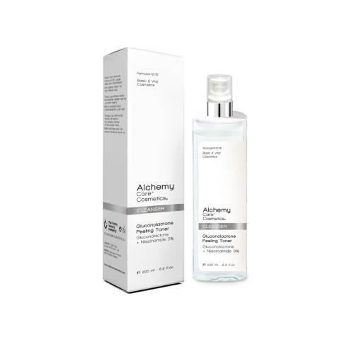 Toner exfoliant Gluconolactone Peeling, 200ml, Alchemy