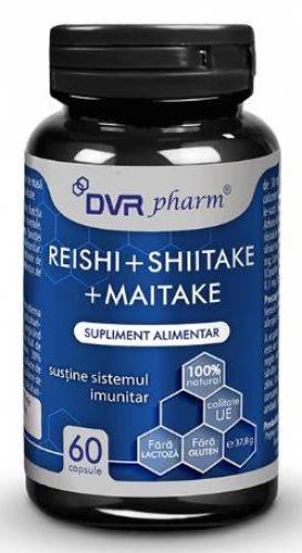 REISHI + SHIITAKE + MAITAKE  60 capsule - DVR Pharm