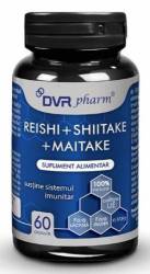 REISHI + SHIITAKE + MAITAKE  60 capsule - DVR Pharm