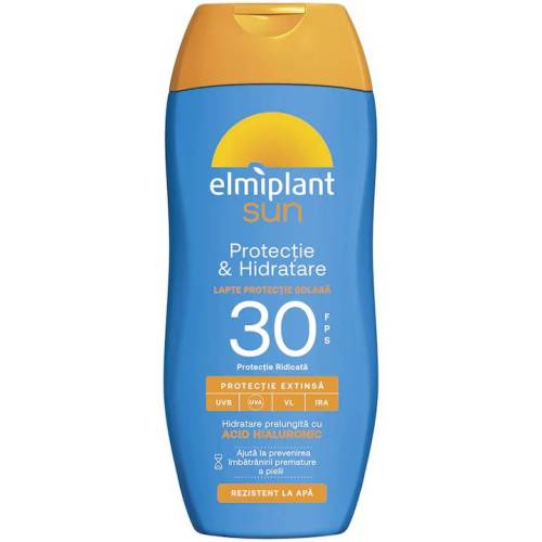 Lapte protectie solara SPF30 Sun, 200ml, Elmiplant