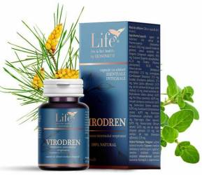 Virodren capsule cu uleiuri esentiale 15cps - DVR Pharm