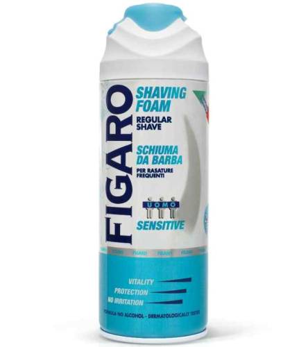 Spuma de ras Sensitive, 400ml, Figaro