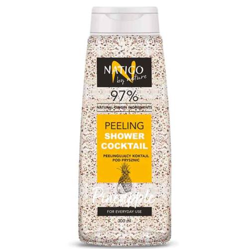 Gel de dus exfoliant cu extract de ananas Cocktail, 300ml, Natigo By Nature