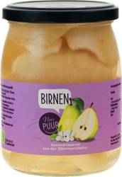 Compot de pere, eco-bio, 500 g, Nur Puur