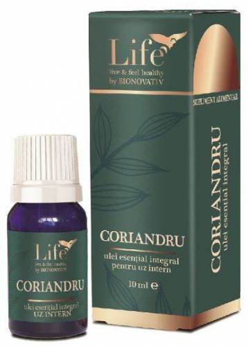 Coriandru ulei esential integral 10ml - DVR Pharm