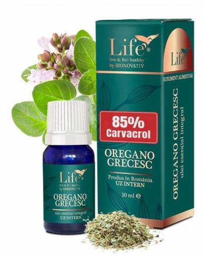 Oregano Grecesc ulei esential integral 10ml - DVR Pharm