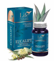 Eucalipt capsule cu uleiuri esentiale 30 capsule - DVR Pharm