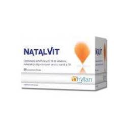 Natalvit, protectie pre si post natala, 60 comprimate, Hyllan