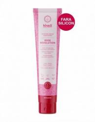 Balsam de par reparator cu trandafir, 200 ml, Rose Revolution Khadi