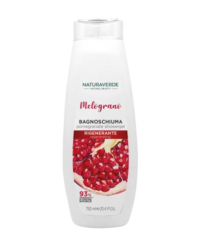 Gel de dus regenerant cu rodie, 750ml, Natura Verde