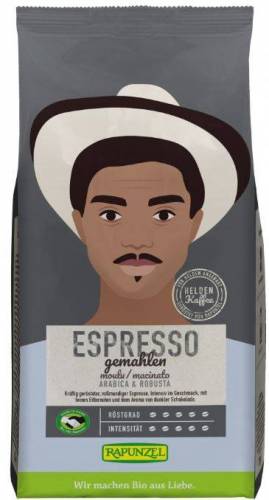 Cafea Gusto Espresso macinata Eco-Bio 250g - Rapunzel